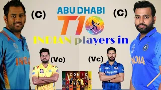 T10 Cricket league 2019 All Teams full Squad at Abudhabi