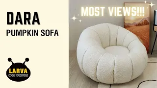 Dara Pumpkin Sofa | Larva Home Furniture