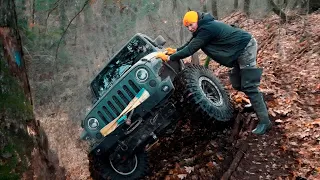 Маршрут, который переворачивает внедорожники Jeep CJ7, Sahara, Rubicon!