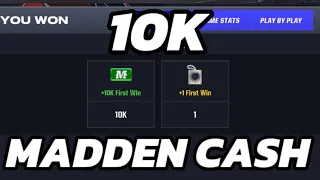 FREE 10K MADDEN CASH in Madden Mobile 24!!!