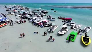 DJI Drone | Tiki Bar - Sandbar | Spring Break | Key largo | Florida | 2024