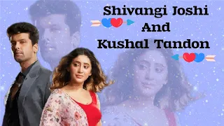 Fresh Onscreen romantic Jodi Shivangi Joshi And Kushal Tandon❤️🥰 Drama Barsatein ❣️#youtubevideo