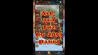 #Clash of Kings WorldCup S3 | Match 16 |Rank 1  vs Rank 14| #Wind Division | #AlC 2093 VS #LWa 1