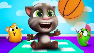 Talking Tom 🐱 Fiziksel egzersiz 🏀 En İ yi Çizgi Filmler ⭐ Super Toons TV Animasyon