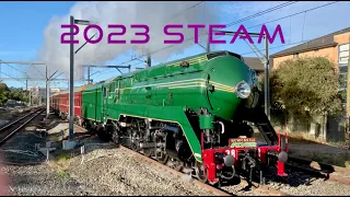 Steam Locomotives in Action - 2023