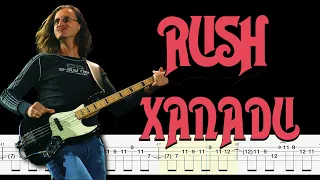 Rush - Xanadu (Bass Tabs + Notation) By ‎ @ChamisBass