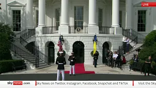 President Biden meets with Ukrainian President Zelenskyy at the White House