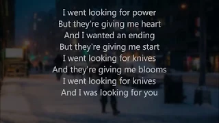 dyan looking for knives (lyrics video)