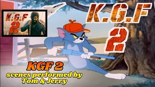 KGF Chapter 2 Scenes by Tom and Jerry 🤭😊 | Masth Entertainment