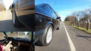 BMW M5 E28 engine sound / acceleration