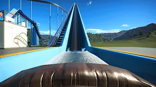 Planet Coaster Bergbauwasserbahn