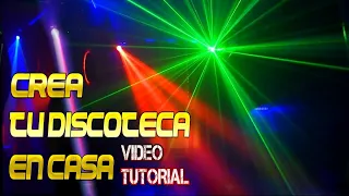 💡🔝 Vídeo Tutorial - Crea tú propia Discoteca en Casa o en tu Cuarto - La mejor habitación Pub Disco