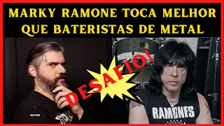 MARKY RAMONE É O BATERISTA MAIS TÉCNICO DO MUNDO