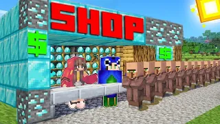 I Opened a Diamond Store In Minecraft ft @AyushMore