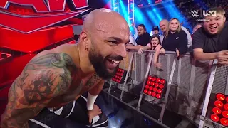 Ricochet vs Dominik + Sami Zayn Entrance For IC Title Contract Signing – WWE Raw 3/18/24