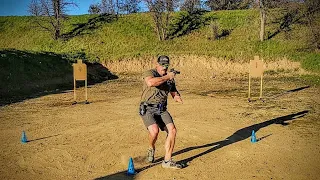 Footwork & Conditioning Shooting Drill USPSA IPSC IDPA Carry Optics GrayGuns P320 Competition