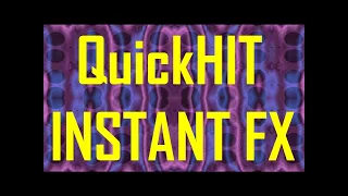 QuickHIT Instant FX - Analgesic Frequency - Accelerates Body Healing -Natural Anaesthetic-