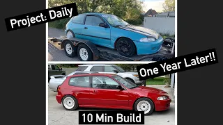 Project: Daily - One Year Later!! / 10 min Build