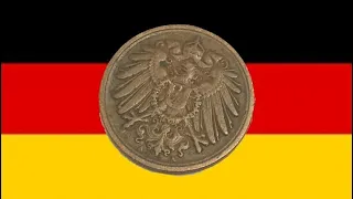 Germany 1905 1 Pfennig Coin