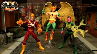 McFarlane DC Multiverse Platinum Firestorm, Hawkman, Sinestro Colletors Edition Wave 2 Figure Review