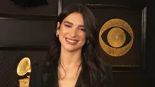 Dua Lipa on How Her First GRAMMY Wins Made Her Want to Work Harder