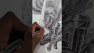 Drawing guts beserker armour (Beserk)