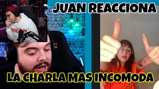 JUAN GUARNIZO REACCIONA A LA CHARLA MAS INCOMODA DE NICKI NICOLE CON IBAI