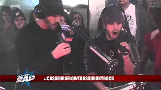 Casseurs Flowters "Fais les backs" en live #PlanèteRap