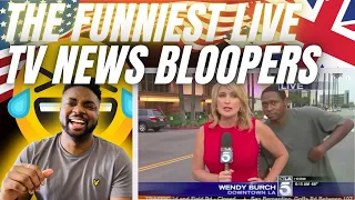 🇬🇧BRIT Reacts To THE FUNNIEST LIVE TV NEWS BLOOPERS OF ALL TIME!