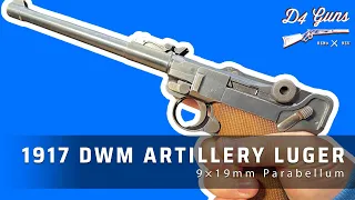 The Very Rare 1917 DWM Artillery Luger of WWI