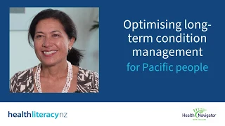 Optimising long-term condition management for Pacific People