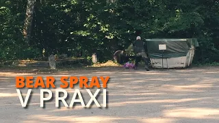Bear spray v praxi