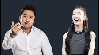 itzy 리아 vs 마동석 극과 극 영어 비교 / 마블 이터널스 인터뷰