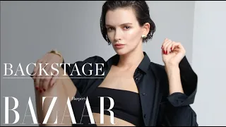 BACKSTAGE | Паулина Андреева для Harper's Bazaar