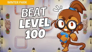 How to Beat Level 100 (Hard) on Winter Park - #BTD6 Strategy