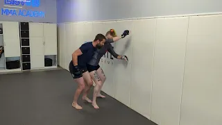 MMA Wall Takedowns From Clinch