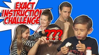 EXACT INSTRUCTIONS CHALLENGE! 🇯🇵Japanese Rice Balls Edition🍙 | Josh Darnit