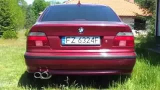 BMW E39 540 4.4 V8 MAGNAFLOW BRUTAL EXHAUST SOUND