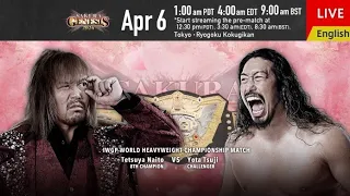 NJPW Sakura Genesis 2024 Review