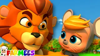 The Lion And The Mouse Story, Cartoon Videos for Children by Kids Tv Fairytales