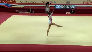 Morgan Hurd (USA) Floor Event Finals 2018 Doha World Championships