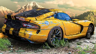 ENCONTREI O LENDÁRIO DODGE VIPER DO HORIZON 1 ABANDONADO NO FORZA HORIZON 5 (Restaurando Clássicos)