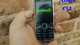 Nokia e52. Стильный и функциональный бизнес класс.