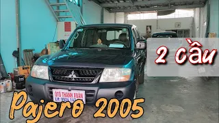 Pajero 2005  2 cầu 5 chỗ . Xe rất đẹp chỉ 155 triệu | Ô-tô Thanh Xuân