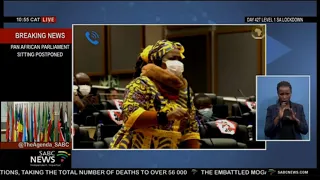 Pan-African Parliament | Today's sitting postponed due to suspected COVID case