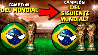 FINALISTAS de la COPA MUNDIAL en su SIGUIENTE MUNDIAL  countryballs