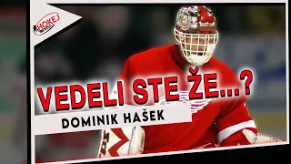 HOKEJOVÁ FAKTA: DOMINIK HAŠEK