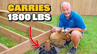 DIY How To Build a Floating Shed Foundation