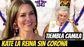 SE CONFIRMA LO QUE TANTO TEMÍA CAMILA PARKER! KATE MIDDLETON LA REINA SIN CORONA HOY!