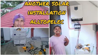 ALLTOPELEC HYBRID SOLAR INSTALLATION 6KVA